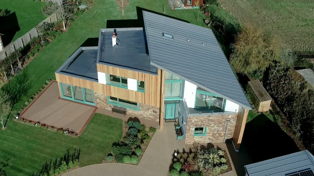 North Devon new build get ground source heat pump installed by South West Heat Pumps